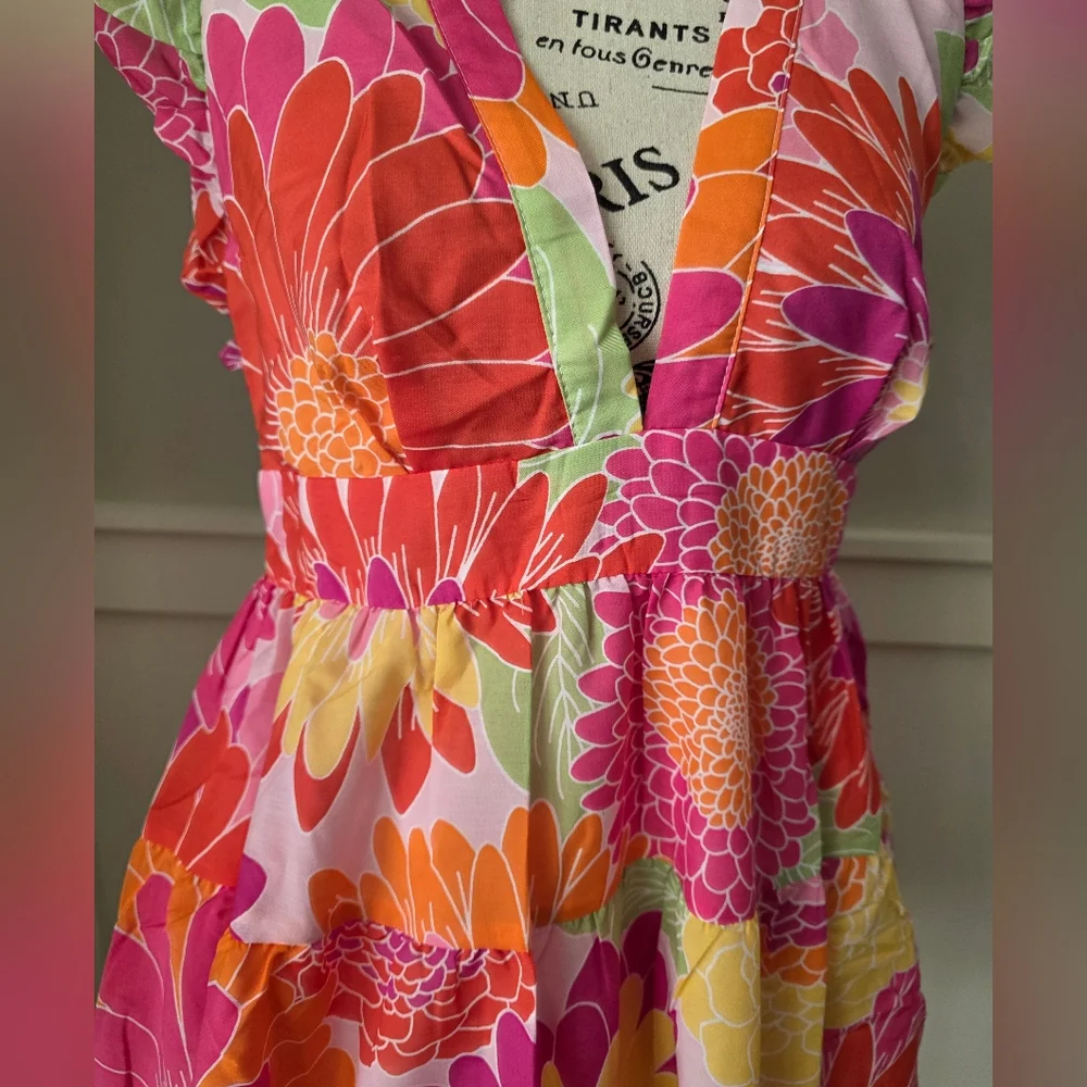 Resort Ready! Leilani Cross Back Dress-NWT - Picture 2 of 10